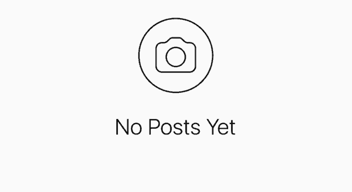 no posts yet, user not found instagram