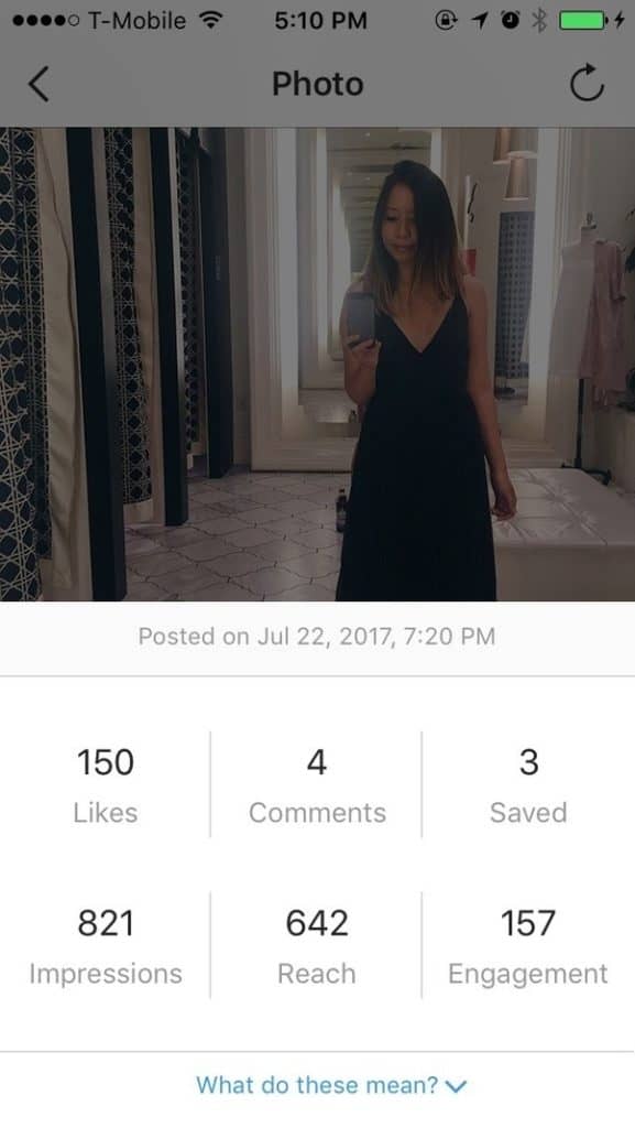 How to see how many people saved Instagram post