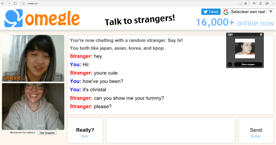 To chat strangers talk omegle Video Chat
