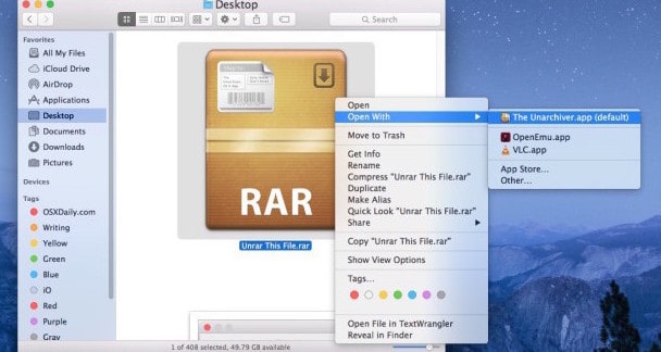 How To Open And Extract Rar Files On Mac Techzillo