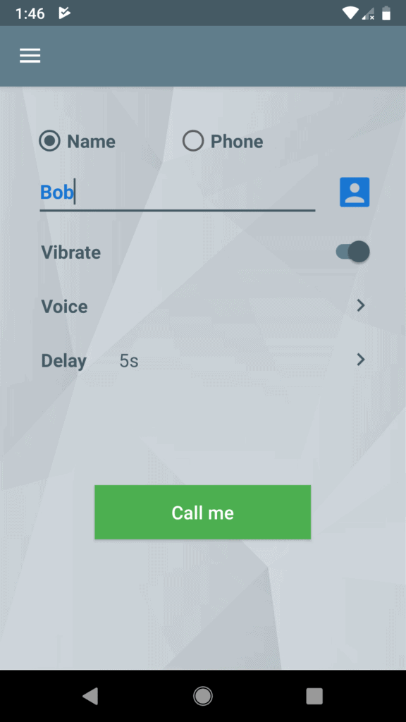 fake message fake call app