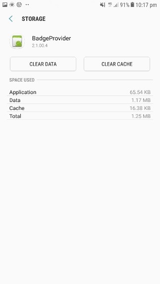 clear data and cache