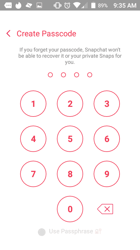 make a numbered passcode