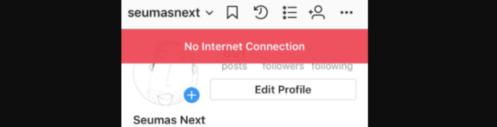 No Internet Connection instagram