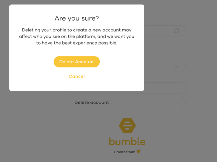how to reset bumble likes