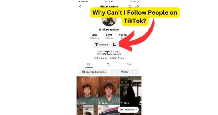 Why Can't I Follow People on TikTok?