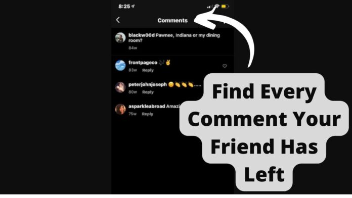 How to Find Someone's Comments Made By Someone on Instagram