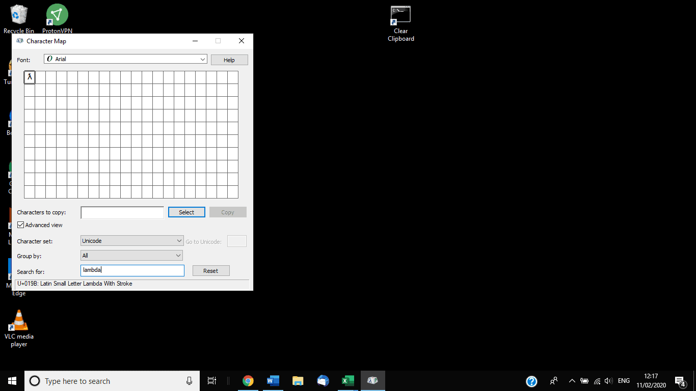 How to Type the Lambda Symbol - 57