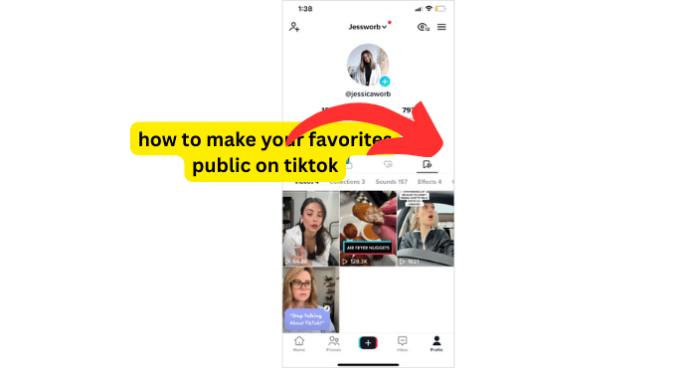How to Make Favorites Public on TikTok