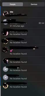 No Location Found iPhone Find My Friends