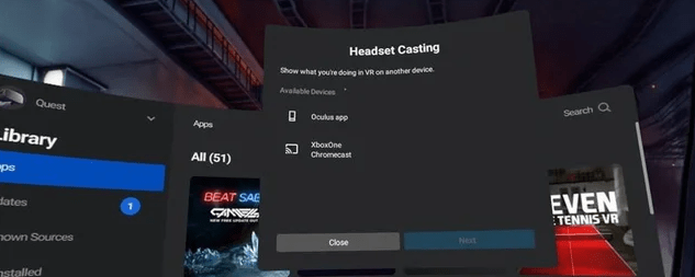 Oculus Casting Not Working