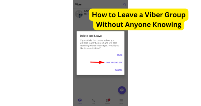 How to Leave a Viber Group Without Anyone Knowing