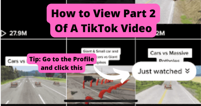 How to View Part 2 Of A TikTok Video