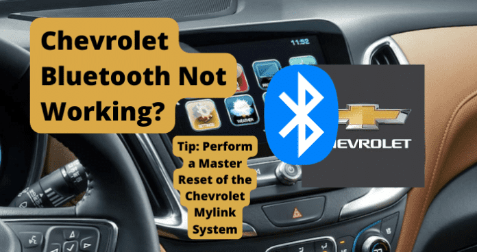 Chevrolet Bluetooth Not Working