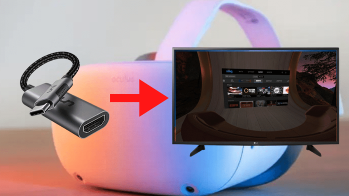 How to Connect Oculus Quest 2 to TV Using Cable