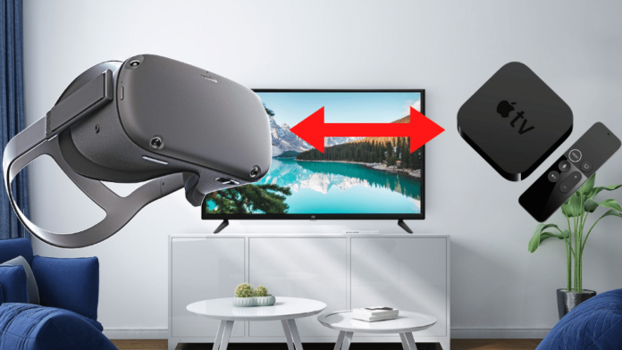 how to cast oculus to apple tv