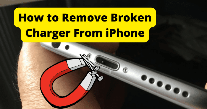 how to fix broken iphone charger tip