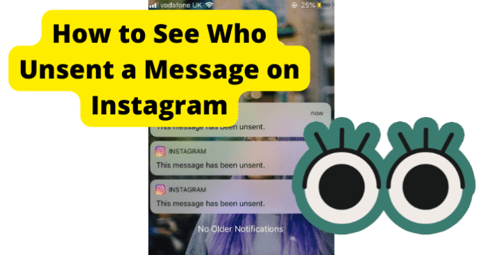 how to see who unsent messages on instagram