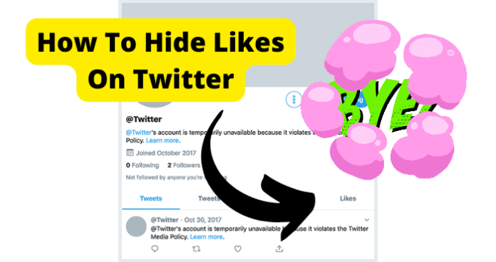 How To Hide Likes On Twitter