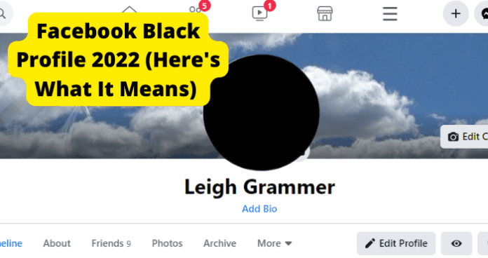 Facebook Black Profile