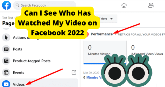 Can I See Who Has Watched My Video on Facebook