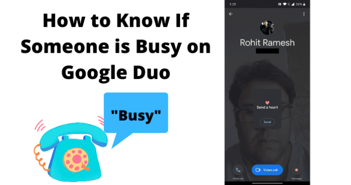 How to Know If Someone is Busy on Google Duo