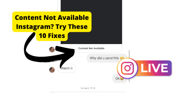 Content Not Available Instagram