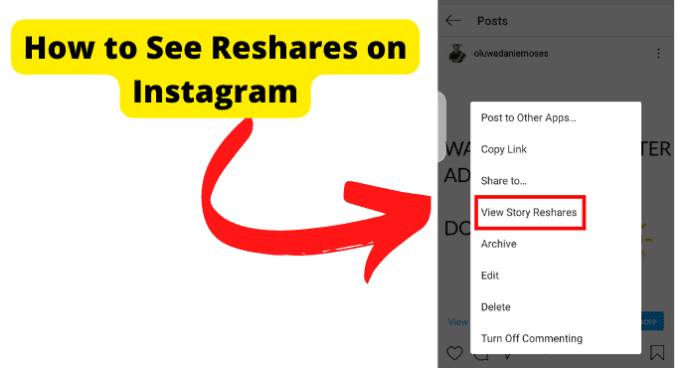 How to See Reshares on Instagram