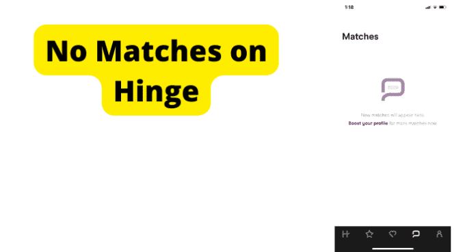 No Matches on Hinge