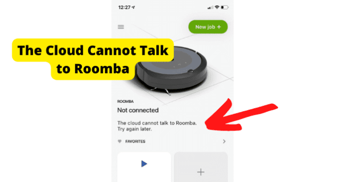 The Cloud Cannot Talk to Roomba