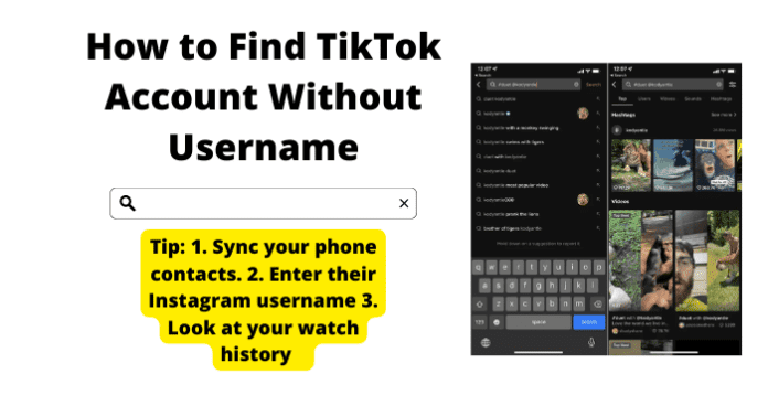 How to Find TikTok Account Without Username