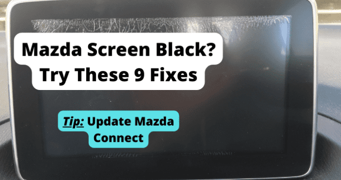 Mazda Screen Black
