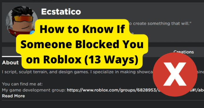 How to Know If Someone Blocked You on Roblox