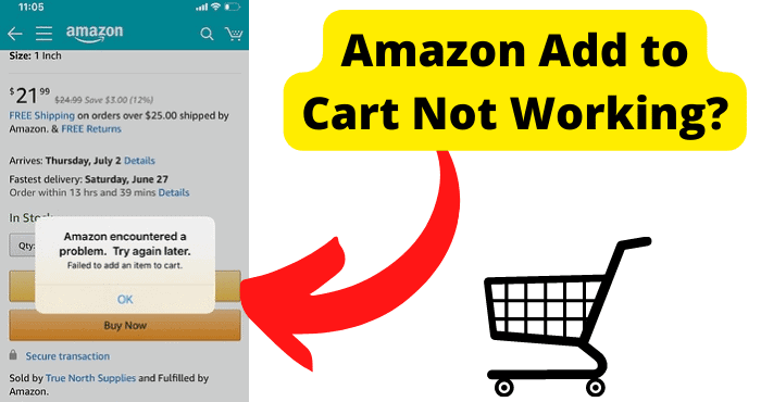 Amazon Add to Cart Not Working 2023? Try These Fixes - Techzillo