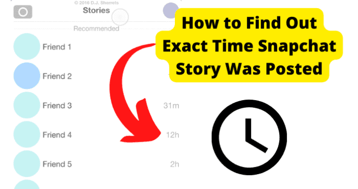 How to Find Out Exact Time Snapchat Story Was Posted