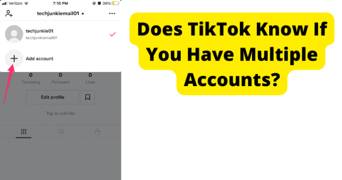 Does TikTok Know If You Have Multiple Accounts?