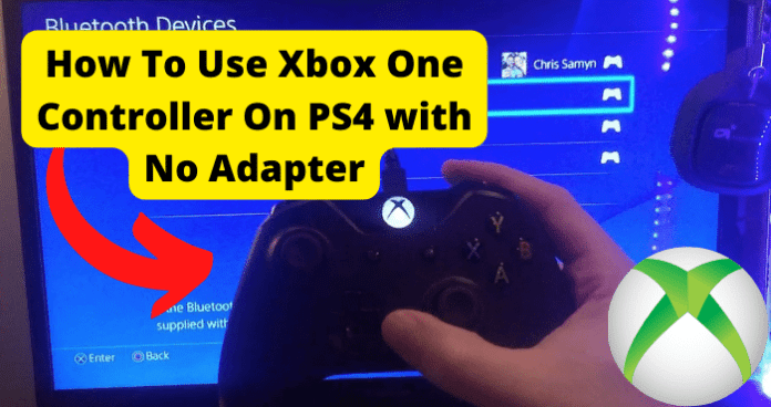 How To Use Xbox One Controller On PS4 No Adapter