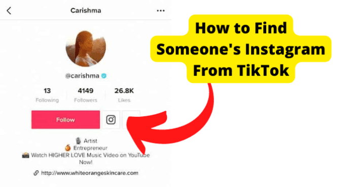 How to Find Someone's Instagram From TikTok