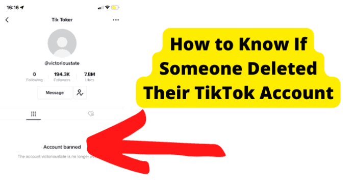 How to Know If Someone Deleted Their TikTok Account
