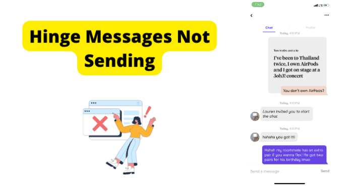 Hinge Messages Not Sending