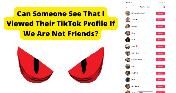 Can Someone See That I Viewed Their TikTok Profile If We Are Not Friends?