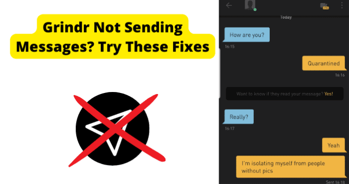 Grindr Not Sending Messages