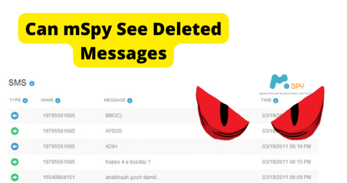 Can mSpy See Deleted Messages