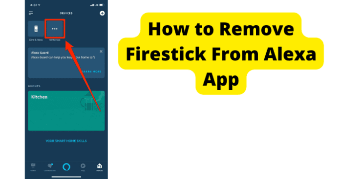 How to Remove Firestick From Alexa App