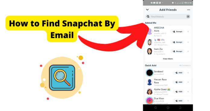 How to Find Snapchat By Email