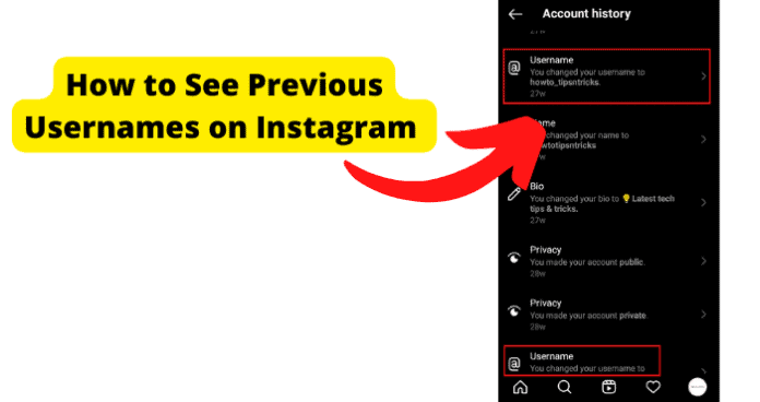 How to See Previous Usernames on Instagram