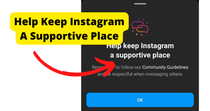 Help Keep Instagram A Supportive Place