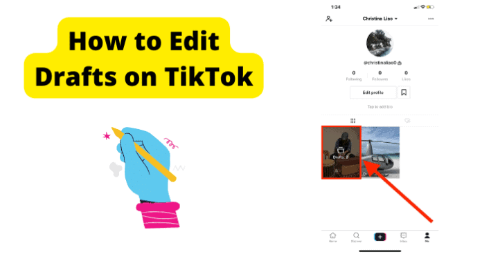 How to Edit Drafts on TikTok