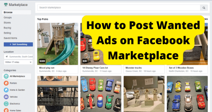 How to Post Wanted Ads on Facebook Marketplace