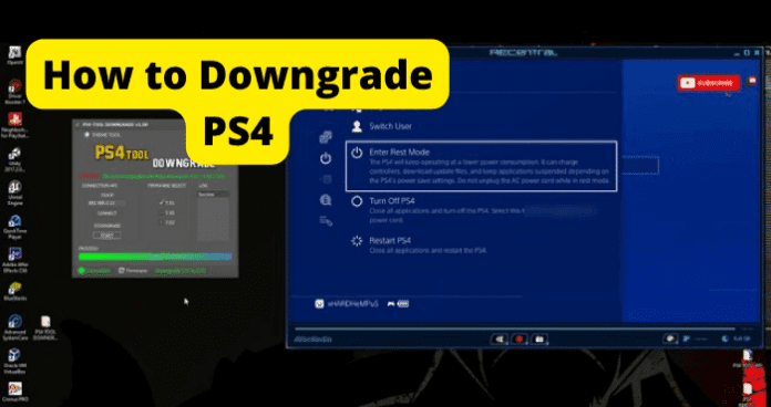 How to Downgrade PS4